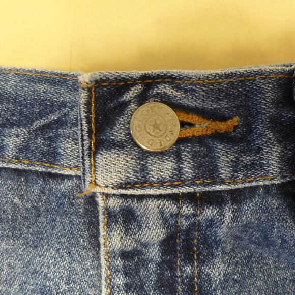 Faded Glory Denim Shorts 32" Medium Blue Stonewash - Picture 3 of 4